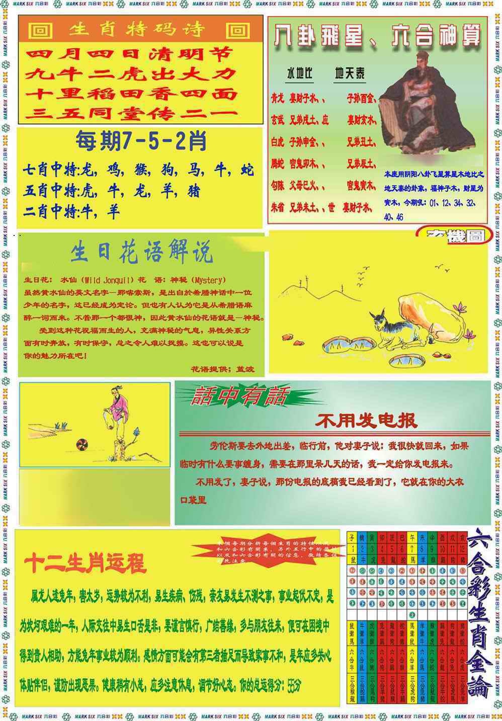 035期马经B(新图推荐)[图]